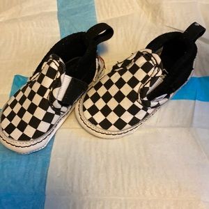 Checkered vans new with box